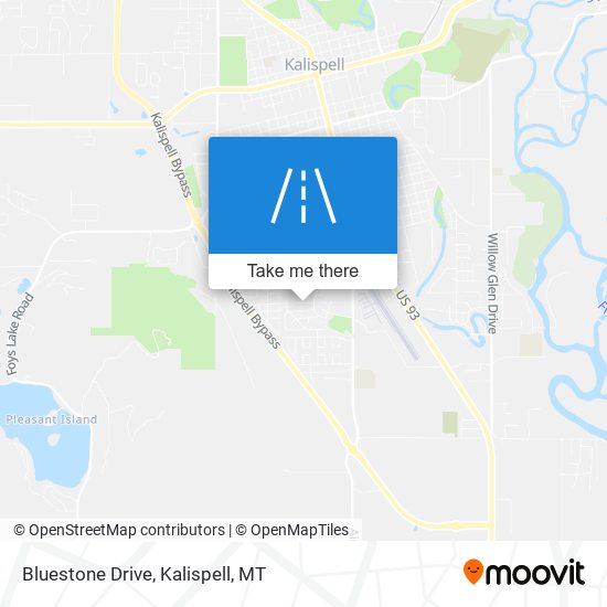 Bluestone Drive map