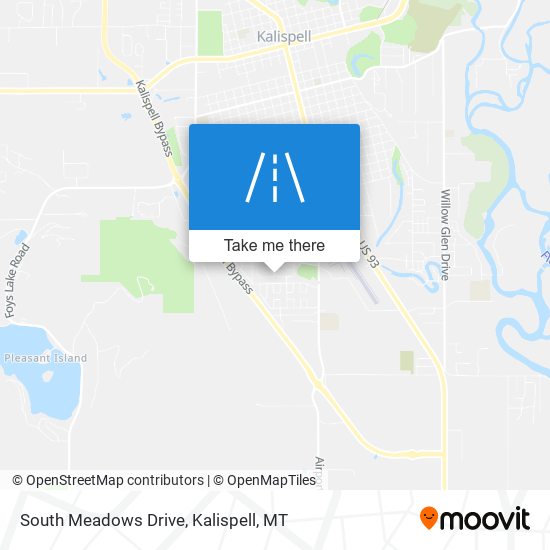 South Meadows Drive map