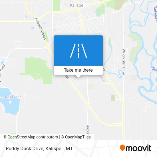 Ruddy Duck Drive map