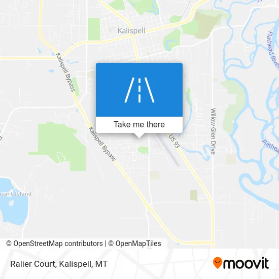 Ralier Court map