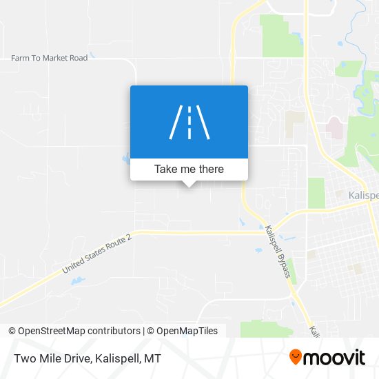 Mapa de Two Mile Drive