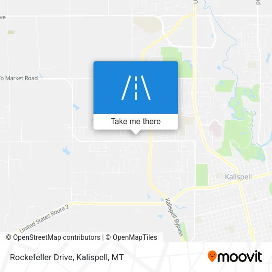 Rockefeller Drive map