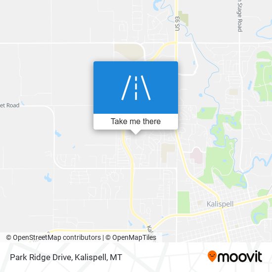 Park Ridge Drive map