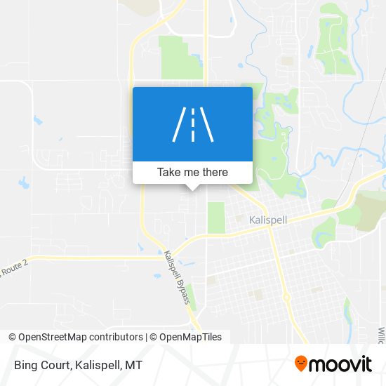 Mapa de Bing Court