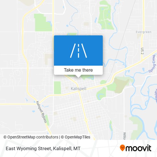 East Wyoming Street map