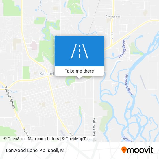 Lenwood Lane map