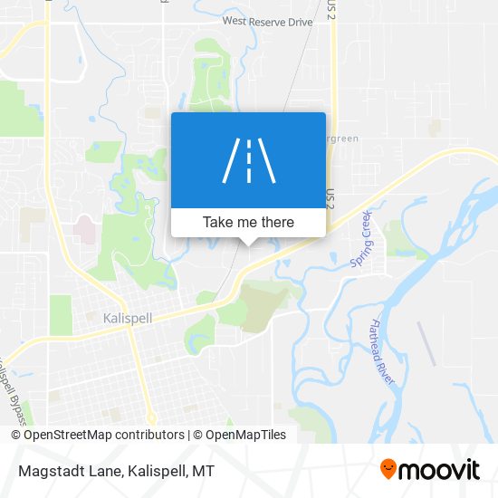 Magstadt Lane map