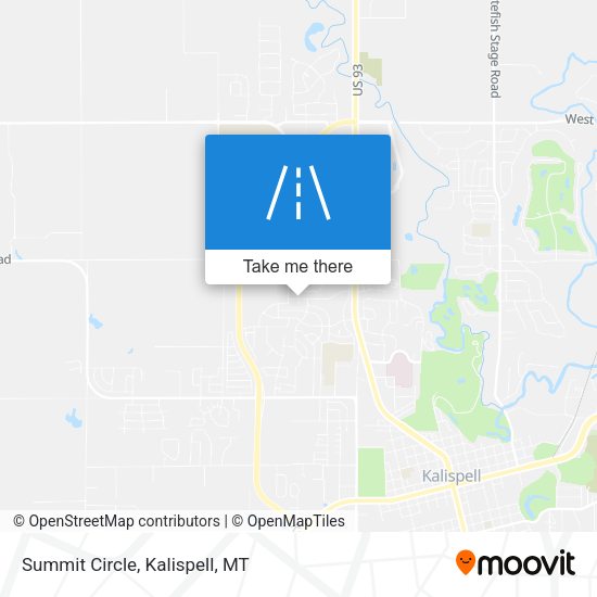 Summit Circle map