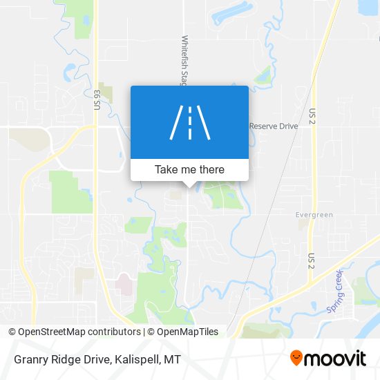 Granry Ridge Drive map