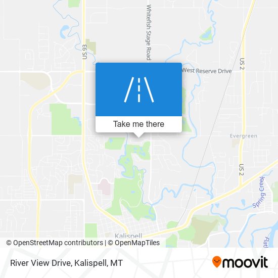 River View Drive map