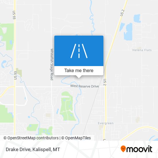 Drake Drive map