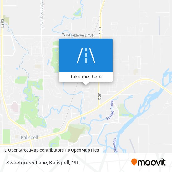 Sweetgrass Lane map