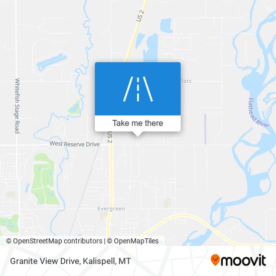 Granite View Drive map