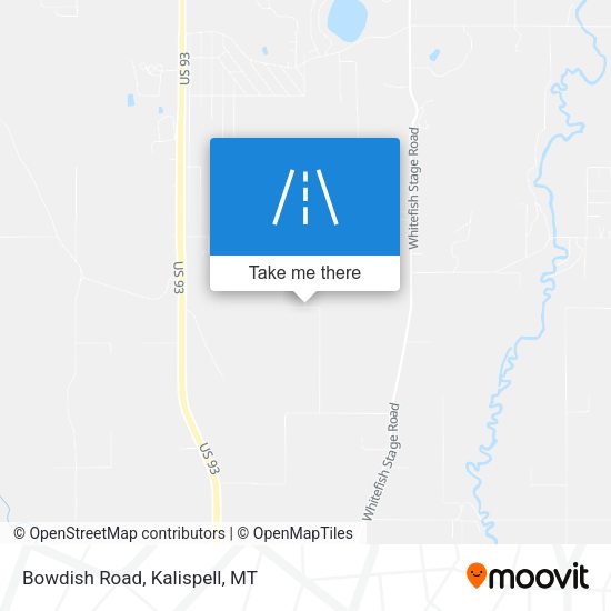 Bowdish Road map