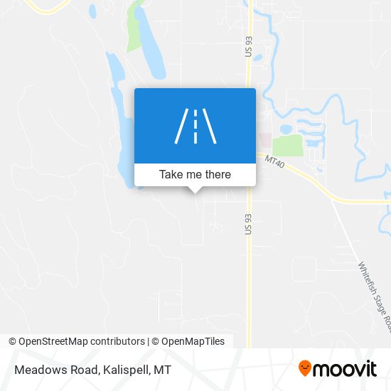 Mapa de Meadows Road