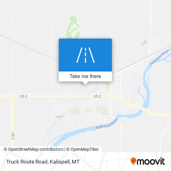 Truck Route Road map
