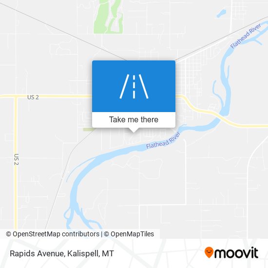 Rapids Avenue map