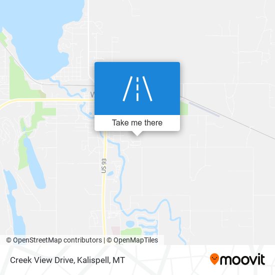 Mapa de Creek View Drive