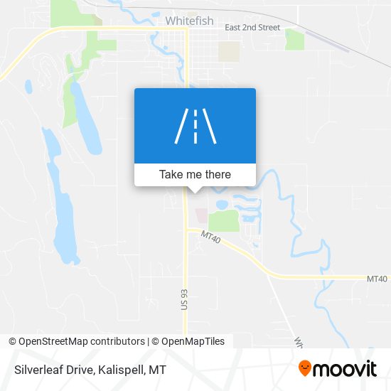 Mapa de Silverleaf Drive