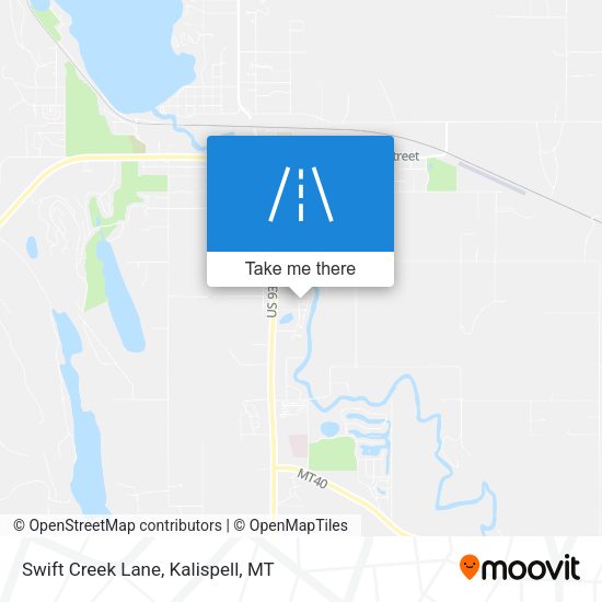 Swift Creek Lane map