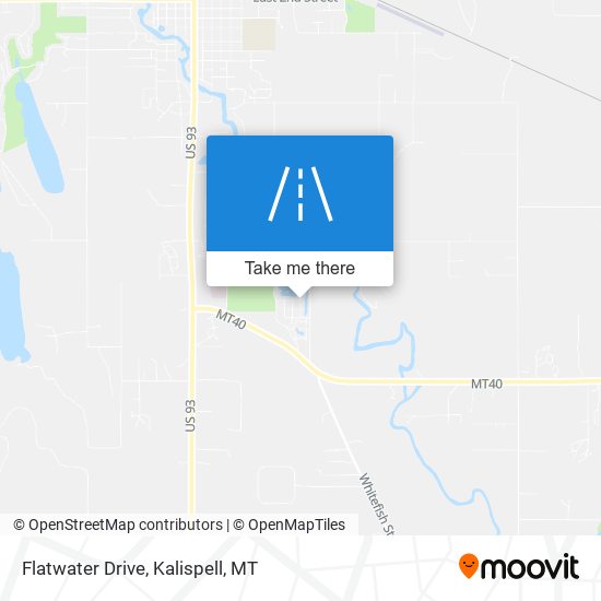 Flatwater Drive map