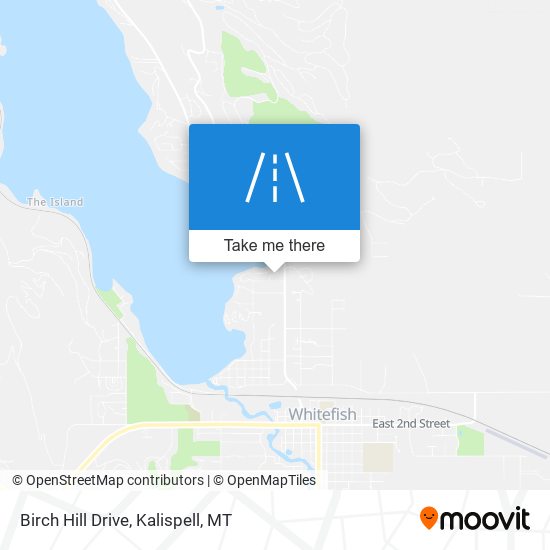 Birch Hill Drive map