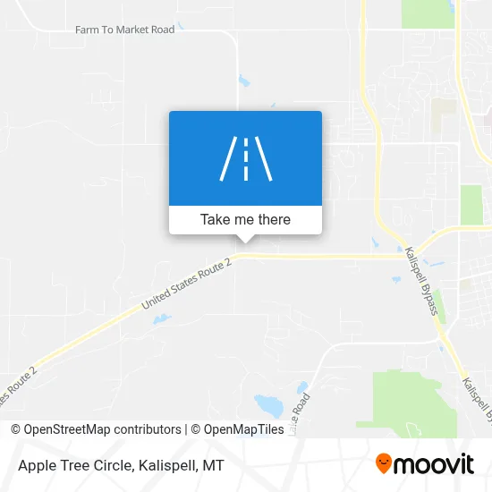 Apple Tree Circle map