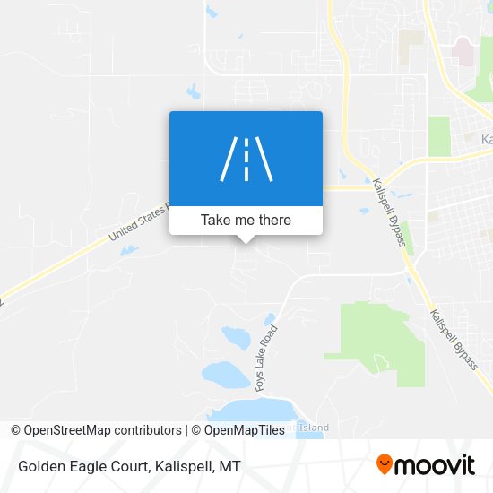 Mapa de Golden Eagle Court