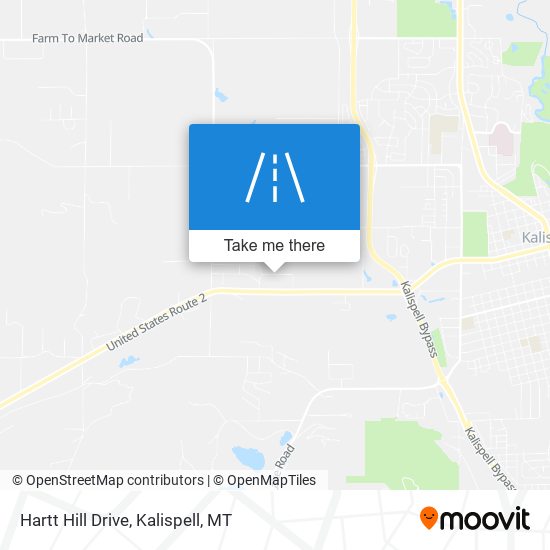 Hartt Hill Drive map