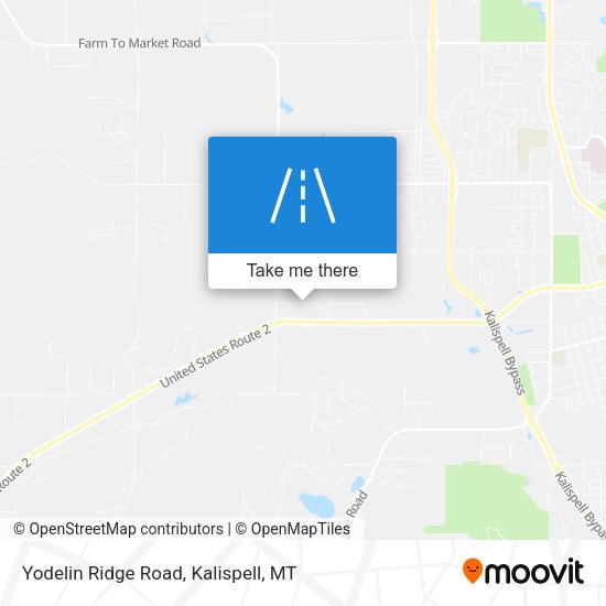 Mapa de Yodelin Ridge Road
