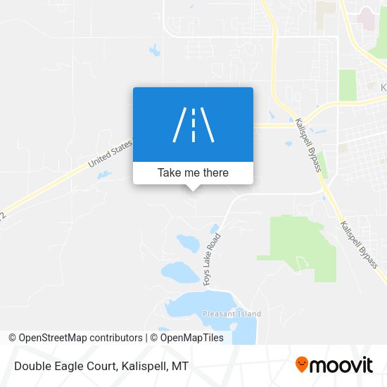 Mapa de Double Eagle Court