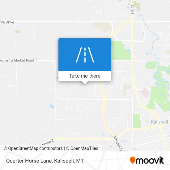 Mapa de Quarter Horse Lane