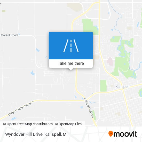 Wyndover Hill Drive map