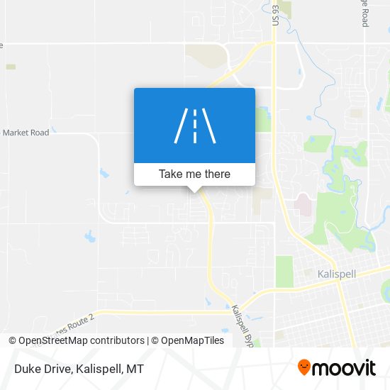 Duke Drive map
