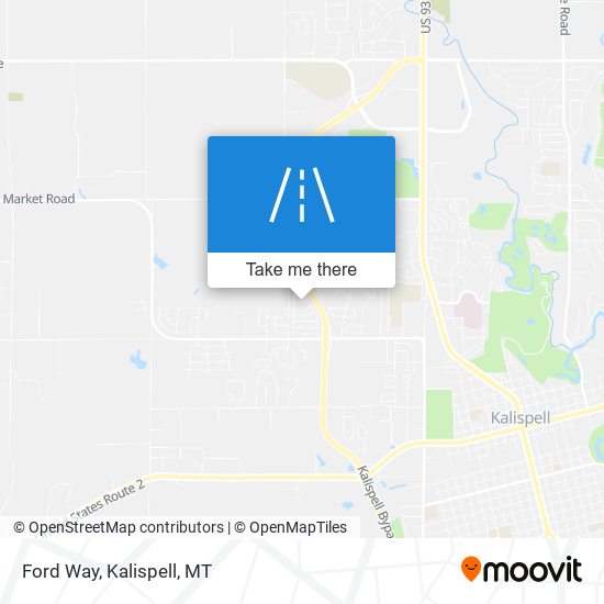 Mapa de Ford Way