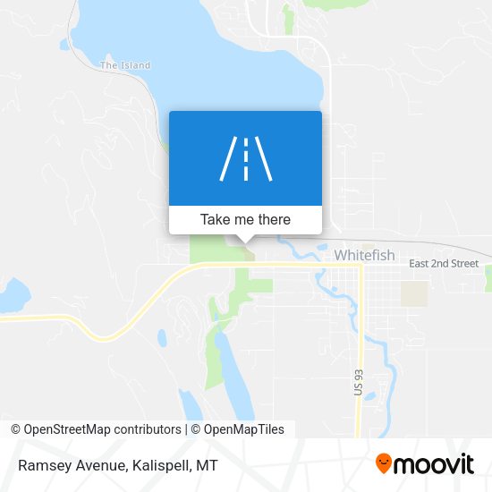 Mapa de Ramsey Avenue