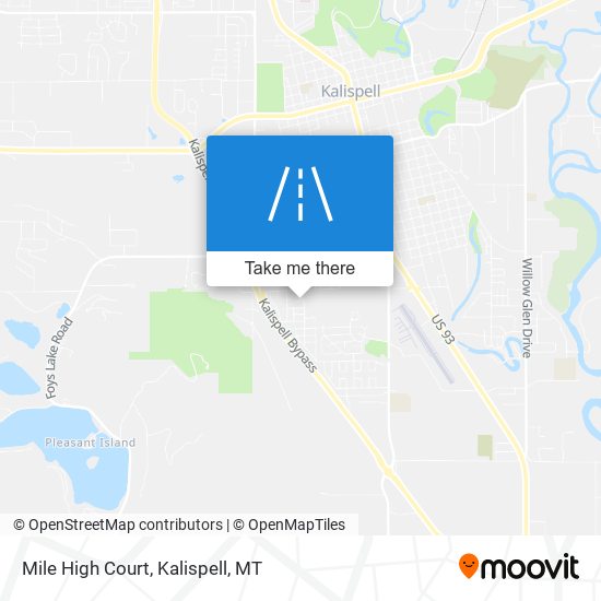 Mile High Court map