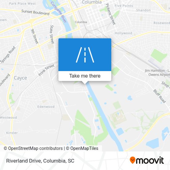 Mapa de Riverland Drive