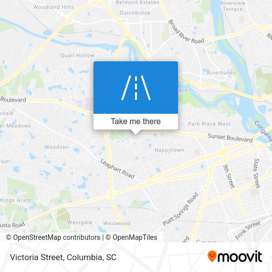 Mapa de Victoria Street