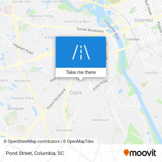 Mapa de Pond Street