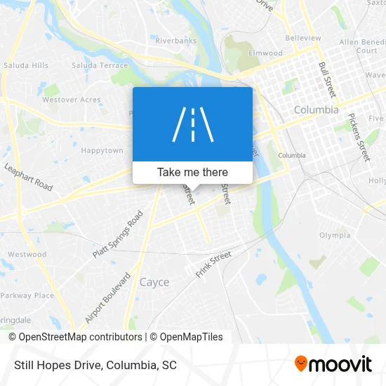 Still Hopes Drive map