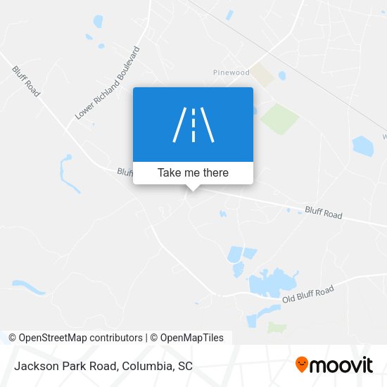 Mapa de Jackson Park Road