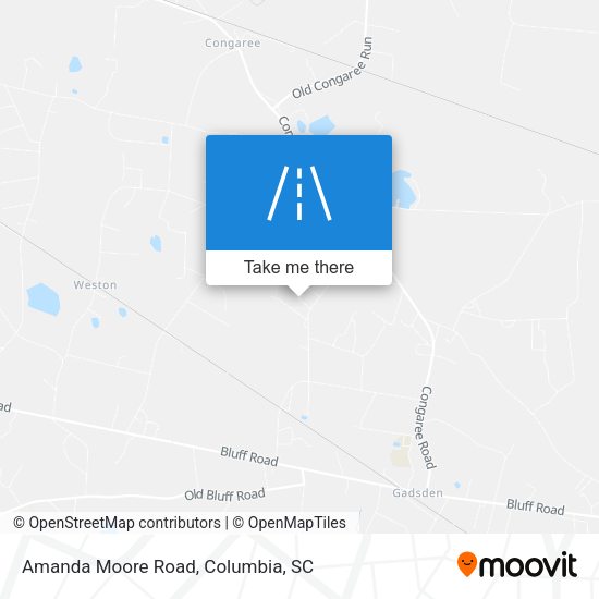 Mapa de Amanda Moore Road