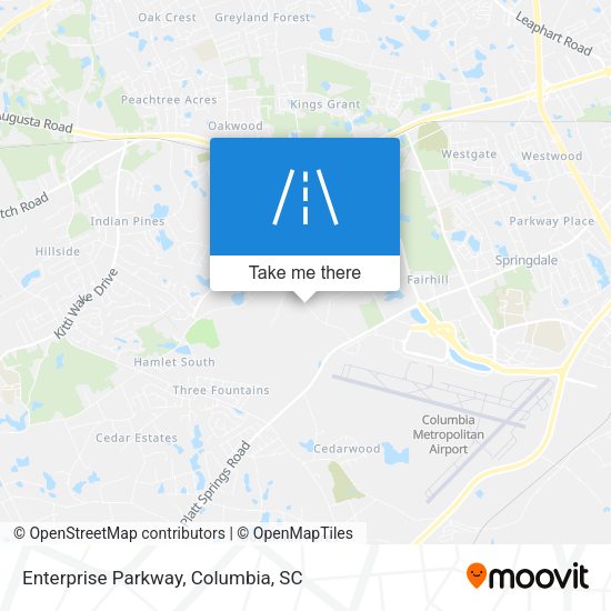 Enterprise Parkway map