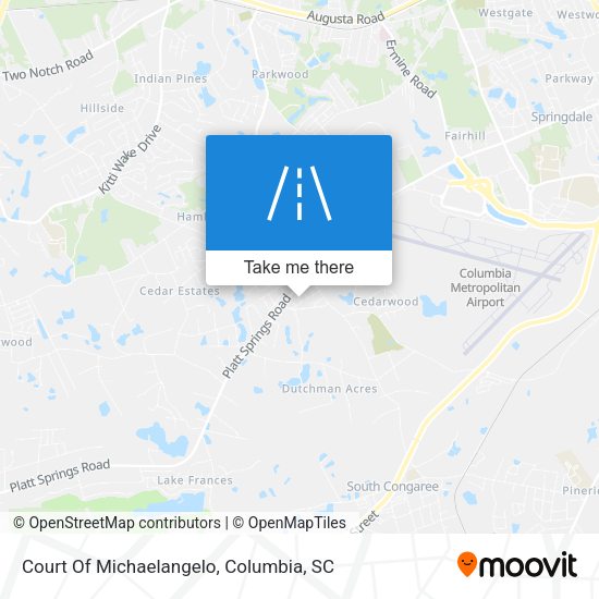 Court Of Michaelangelo map