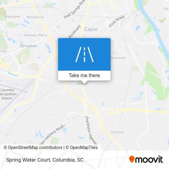 Mapa de Spring Water Court