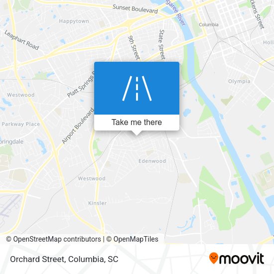 Mapa de Orchard Street