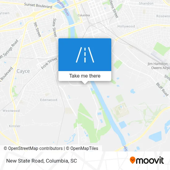 New State Road map