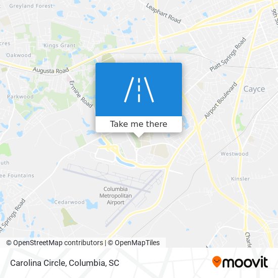 Carolina Circle map