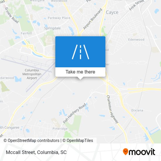 Mapa de Mccall Street